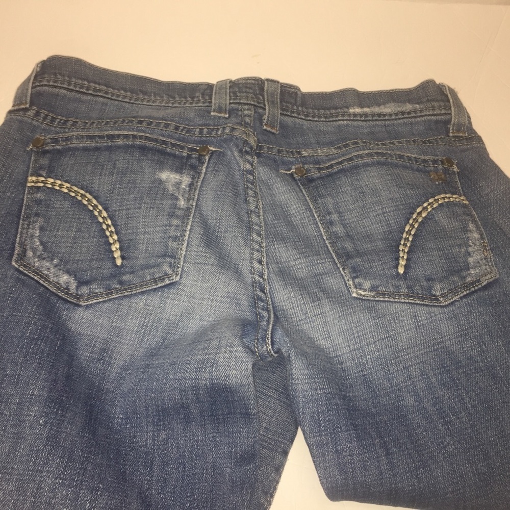 WOMEN joe’s Jeans bootcut size 27/4 holy